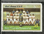 Stamps Equatorial Guinea -  Real Madrid