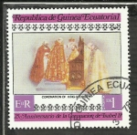 Sellos de Africa - Guinea Ecuatorial -  Coronation King George V