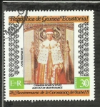 Stamps Equatorial Guinea -  Crimson Robe of State and Cap of Maintenance