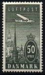 Stamps Denmark -  Correo aéreo