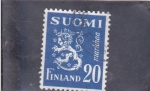 Stamps : Europe : Finland :  Escudo de Armas