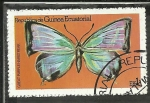 Stamps Equatorial Guinea -  Great Purple Hairstreax