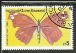 Stamps Equatorial Guinea -  Libythea Cettis Cettoides