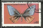 Stamps Equatorial Guinea -  Papilio Paradoxa