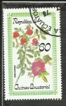 Stamps Equatorial Guinea -  Rosa Rugosa