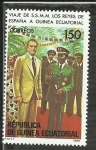 Stamps Equatorial Guinea -  Viaje de S.S.M.M. los Reyes de España a Guinea Ecuatorial