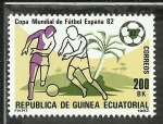 Stamps Equatorial Guinea -  Copa Mundial de Futbol España-82