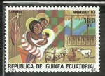 Stamps Equatorial Guinea -  Navidad-83