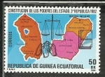 Stamps Equatorial Guinea -  Constitucion de los Poderes del Estado 3ªRepublica 1982