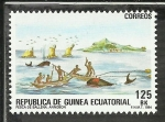 Sellos de Africa - Guinea Ecuatorial -  Pesca de ballena Annobon