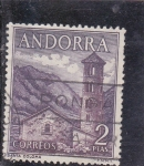Stamps Andorra -  Santa Coloma 