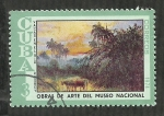 Stamps Cuba -  Vacas en el rio - R.Morey