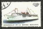 Sellos de America - Cuba -  Desarrollo de la Marina Mercante