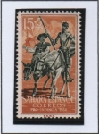 Stamps : Europe : Spain :  Pro infancia: Don Quijote y Sancho