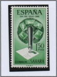 Stamps Spain -  Dia d' Sello:Matasellos