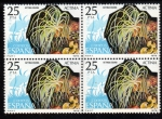 Stamps Spain -  Fauna: Actinia