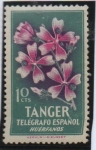 Stamps Spain -  Flores