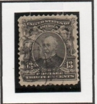 Stamps United States -  Benjamín Harrison