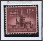 Stamps United States -  Independice hall