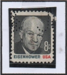 Stamps United States -  David Eisenhower