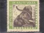 Stamps Burkina Faso -  elefante