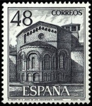 Sellos de Europa - Espa�a -  ESPAÑA 1987 2903 Sello Nuevo Turismo Monasterio de Sant Joan de les Abadesses Girona Yvert2515 Scott