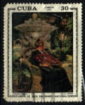 Stamps Cuba -  serie- Obras del museo nacional