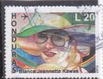 Stamps Honduras -  Blanca Jeannette Kawas