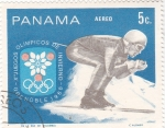 Sellos de America - Panam� -  OLIMPIADA INVIERNO GRENOBLE'68