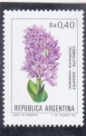 Stamps Argentina -  FLORES-camalote 