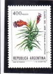 Stamps Argentina -  FLORES-clavel del aire
