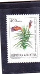Stamps Argentina -  FLORES-clavel del aire