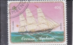 Sellos de Oceania - Australia -  velero