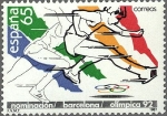 Sellos de Europa - Espa�a -  ESPAÑA 1987 2909 Sello Nuevo Nominación Barcelona como sede Olimpica Atletísmo Yvert2525 Scott2525