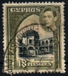 Stamps : Asia : Cyprus :  Jorge VI