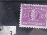 Stamps Italy -  personaje