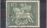 Sellos de Europa - Alemania -  San Jorge matando dragón