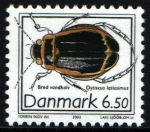 Sellos de Europa - Dinamarca -  serie- Insectos raros