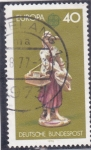 Stamps Germany -  FIGURA- EUROPA CEPT