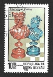 Stamps Guinea Bissau -  477 - Historia del Ajedrez
