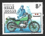 Sellos del Mundo : Africa : Guinea_Bissau : 628 - Centenario de la Moto