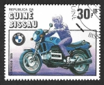 Sellos de Africa - Guinea Bissau -  628 - Centenario de la Moto