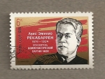 Stamps Russia -  50 aniv eletrificacion trenes rusos por Emillo Rekabarren