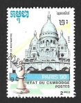 Stamps Cambodia -  1091 - Campeonato Mundial de Ajedrez 