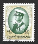 Stamps Thailand -  1877 -  Rey Bhumibol Adulyade de Tailandia