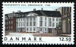 Sellos de Europa - Dinamarca -  serie- Edificios daneses