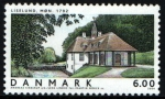 Stamps Denmark -  serie- Edificios daneses