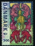 Stamps Denmark -  serie- Mitología vikinga