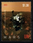 Sellos de America - ONU -  Marte