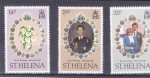 Stamps United Kingdom -  Boda principe Carlos y Lady Di STA.ELENA